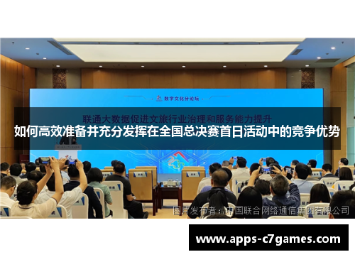 如何高效准备并充分发挥在全国总决赛首日活动中的竞争优势